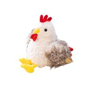 Peluche de pollo - Peluche de peluche realista, acogedor cojín de juguete de granero | Lindo amigo de peluche para niños, varón, mujer, celebración, viaje, casa, interior, dormir, descanso, etc