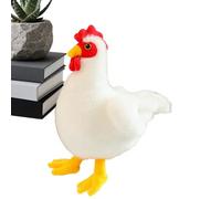 Peluche de Pollo Relleno,Decoración de hogar suave y mono,Animales de peluche abrazables decoración de escritorio | para niños y adultos sala de estar dormitorio oficina sofá cama estantería viaje Día