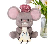 Peluche de ratón de animales de peluche | Dulce y Lindo juguete de animal roedor en - para adultos y coleccionistas