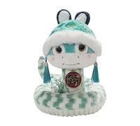 Peluche de serpiente 2025 - Peluche de serpiente de Año Nuevo chino, mascota serpiente de la suerte | Juguete, material suave felpa Horóscopo Regalo Decoración de jardín de infantes Adorno de coche