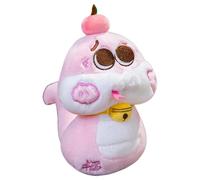 Peluche de serpiente linda, Peluche de serpiente, Peluche de serpiente de año nuevo chino, Peluche de serpiente china de 11 pulgadas, serpiente de peluche con frases lindas, Ann