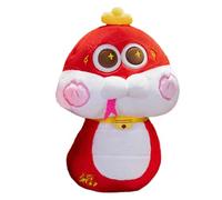 Peluche de serpiente, serpiente de peluche para,Peluche de serpiente de año nuevo chino | Peluche de serpiente china de 11 pulgadas, serpiente de peluche con frases lindas, Ann