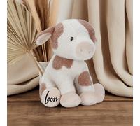 Peluche de vaca Little Farm 25 cm – personalizable – Trama