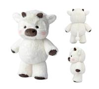 Peluche De Vacas Highland, 45cm Peluche de Becerro Corriendo Adorable Animal de Peluches de Vacas Para Aliviar El Estrés, Almohadas de Peluches de Jabalís Decoración del Hogar, Regalo para Niños