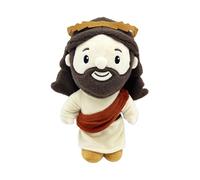 Peluche del Divino Redentor: personaje de fe inspirador, accesorio para contar historias las Escrituras, mascota consuelo la guardería sagrada | Santo bordado bendito decorar los bancos iglesia bautis
