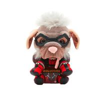 Peluche Disney Marvel Dogpool (26 cm) - Peluche detallado del superhéroe de la película Deadpool & Wolverine, Juguete para Fans y coleccionistas (6315870453)