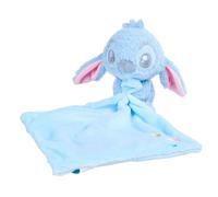 Simba Disney Baby Stitch Dou Dou con Peluche, Mantita Suave para Bebé, Muñeco Stitch Reconfortante para Dormir y Abrazar, 0 Meses+ (6315870731)