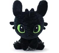 Peluche Dragon Trainer Toothless sin Dientes - Grande 25 cm