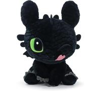 Peluche Dragon Trainer Toothless sin dientes - Grande 45 cm - 260005950 (HAPPY)