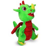 Peluche Dragón Verde San Jordi 17 cm - Suave, Adorable Niños y Bebés