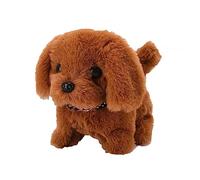 Peluche Electrónico Juguete, Electrónica Interactivos Juguete Perro Mascota Mascota Ladra y Anda Simulación Peluche Cachorro Pet Perritos de Juguete con Caminando y Ladrando