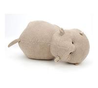 Peluche Elefante E Hipopótamo, Lindos Regalos De Animales para Niños Juegan Y Cuentos Antes De Dormir, Material De Felpa, Beige, 1 Unidad (hipopótamo Beige Tamaño Grande