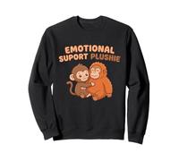 Peluche Emotional Support Buddy Lindo Baby Monkey Orangutan Sudadera