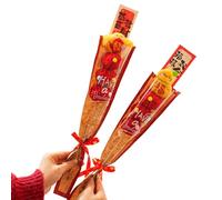 Peluche En Forma De Comida,2 Piezas Ramo Decorativo Comida China - Hawthorn Design Decoraciones para el Año Nuevo del 2026 - para Interior, Exterior, Hogar, Festival, Vacaciones, y Decoración