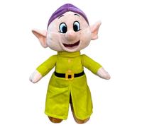 Peluche enano cachorro Disney Blancanieves y los siete enanitos muñeco de 30 cm de 100% poliéster reciclado