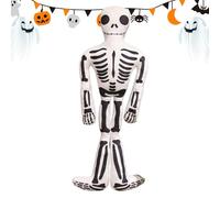 Peluche esqueleto Halloween | Peluche esqueleto decorativo | Decoración de en casa cojín cráneo sofá cama - Decoración sofá cama coche salón oficina dormitorio transformación misteriosa con una