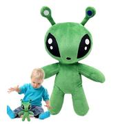 Peluche Extraterrestre Verde, Peluche Extraterrestre, Figura de Almohada de Criatura Suave for fanáticos, niñas y niños, decoración del hogar