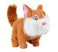 Peluche genérico Ardilla suave - Animal electrónico de peluche,acompañamiento interactivo, juguete suave educativo para decoración de dormitorio y espacio de trabajo