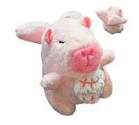 Peluche genérico Capybara | con Capybara con cordón de tracción, Amuleto de Animales Suave de Peluche | para niñas niños Bolso Mochila Viaje Fiesta cumpleaños