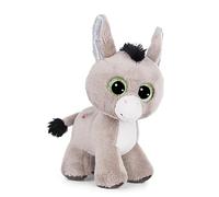 NICI- Corazones GLUBSCHIS Burro Donki 17cm Gris de pie sostenible Hecho de Suave Peluche, para Jugar y abrazar, para niños y Adultos, una Gran Idea de Regalo, Color, 17 cm (49288)
