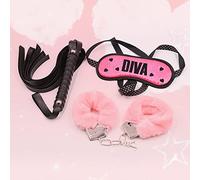 Peluche Häñdçüffs Blindfolded Cosplay Hermoso accesorio, el regalo perfecto para tu novia