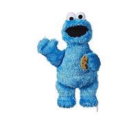 Peluche Interactivo Cookie Monster de Sesame Street: 33 cm, dice frases graciosas, risas, juguete para niños a partir de 18 meses.