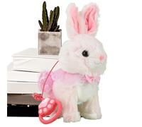 Peluche Interactivo De Conejito - Juguete De Conejo De Pascua Con Sonidos Y Movimientos | Mascota Electrónica de Conejito Lindo - para Niños y Niñas Cumpleaños Pascua Viajes Guardería Sala de Estar Do