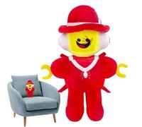 Peluche Italian Brain Rot Tralalero, Steal A Brain Rot Peluche 67, Lindo Y Divertido Italian Brains Rots 67 Meme Peluches, Almohada Peluches Para Niños Y Adultos, Regalo Para Fans - Hombre Rojo