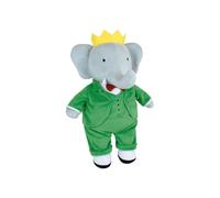 Peluche - JEMINI - Peluche Elefante Babar +/- 40 cm - De peluche suave - ¡Ideal para crear historias y decorar la habitación!