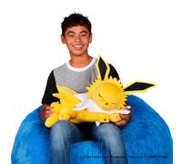 Peluche Jolteon Durmiente de Pokémon - Peluche de Primera Calidad de 45 cm en posición Durmiente