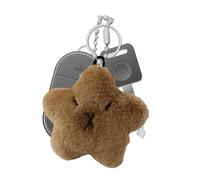 Peluche llavero estrella capibara, llavero estrella capibara, llavero en forma de estrella con colgante de peluche de estrella suave, simpático llavero, llavero de peluche Happy Star pe, Un, Fare