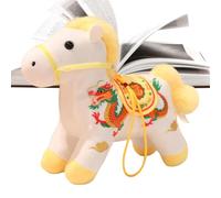 Peluche Lucky Horse - Peluche caballo 4.72 * 5.51 * 2.36 pulgadas | Animales de peluche, para cumpleaños, fiestas de Navidad, decoraciones para el hogar, habitación de los niños, colección de fiestas
