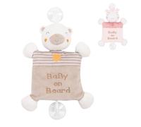 Peluche marca KIKKA BOO. Modelo Juguete "Bebe a bordo" My Teddy