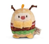 NICI Peluche Mariquita Dozz Hamburguesa Beige 5cm
