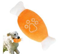 Peluche masticable para mascotas | Peluche de perro de dibujos animados de pata de pollo para dentición de cachorros | Juguete masticable para mascotas, interesante resistente a desgarros que reduce