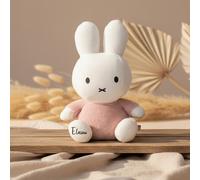 Peluche Miffy Fluffy Rosa 35 cm con nombre | Tiamo – Sin personalización