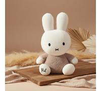 Peluche Miffy Fluffy Taupe 35 cm con nombre | Tiamo – Sin personalización