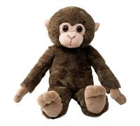 Peluche mono - Peluche suave de brazo largo, diseño realista para muñeca animal, simpático compañero primado colgante, decoración de pelucheligero, habitación infantil, salón, calle