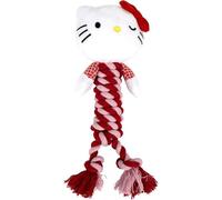CERDÁ LIFE'S LITTLE MOMENTS Mordedor para Perro de Cuerda Hello Kitty - Juguete de Cuerda Resistente para Mascotas, Ideal para Morder y Limpiar Dientes, Mordedera para Perros Pequeños y Grandes
