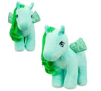 Peluche My Little Pony Medley - Juguete Retro de Caballo Coleccionable, Ideal para niños de 3+ años, Regalo Vintage de Unicornio para niños y niñas, Peluche clásico para los aficcionados de MLP