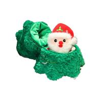 Peluche navideño - Decoraciones festivas Papá Noel árbol de Navidad - Muñeca de peluche decorativa Santa Claus - para dormitorio, salón, escuela, apartamento, coche, hotel, invierno, vacaciones