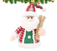 Peluche Navideño - Muñeco Acompañante Papá Noel Muñeco de Nieve Alce para Niños,Muñeca Decorativa para Mesita Noche Estante Sala Dormitorio Estudio Sofá Auto Gabinete,Dormitorio Sala Sofá Mesilla Noch