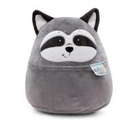 Peluche NICI Chill-NICI Mapache 30cm - Peluche Mullido Mapache con Cola para niñas, niños y bebés - 49890