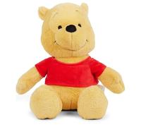 Peluche oficial de Disney Winnie the Pooh para niños, con textura esponjosa y detalles bordados, orejas flexibles, juguete de peluche para todas las edades, 30,5 cm, sentado