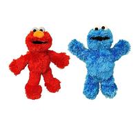Peluche oficial de Plaza Sésamo de 8 pulgadas, apto desde el nacimiento (Elmo y monstruo de las galletas)