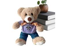 Peluche Oso - Muñeca Linda Suave Decoración Hogar | Muñeca De Peluche Decorativa Con Tela,Para Niños Chicos Niñas Cumpleaños Fiesta Dormitorio Sofá Salón Viaje Guardería