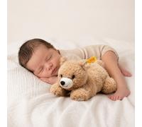 Peluche oso pardo Barny 22 cm tumbado | Steiff