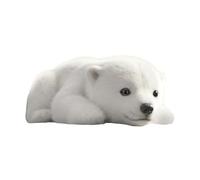Peluche Oso Polar - Peluche, 7,1 x 7,1 x 9,8 Pulgadas Oso Polar Confort Ultra Suave | Juguete de Buenas Noches de Compañero Emocional, Muñeca Animal Decorativa para Niños, Adultos, Habitaciones D