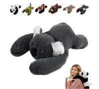 Peluche para niños y adultos, almohada para abrazar, alivio de la ansiedad y ayuda para dormir, panda rojo de peluches, un abrazo cómodo (Koala, 30cm)