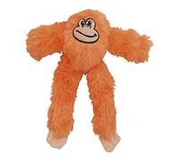 Peluche para perros GLORIA - Tamaño 21 cm - Peluche Mini Kika - Juguete para perros - Peluche con sonido - Textura suave - Muy resistente - Ideal para perros pequeños - Color naranja